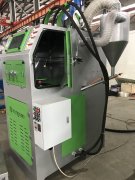 加壓式雙轉臺自動噴砂機，噴丸機-主要用途1.零部件外表面的清理強化；2.工夾具和材料的清理強化；3.電鍍，氧化、涂裝前零件的表面清理；4.清···